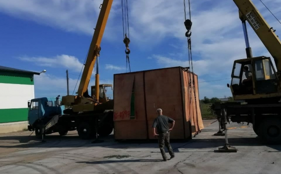 Завершена доставка негабаритного груза &ndash; фре...